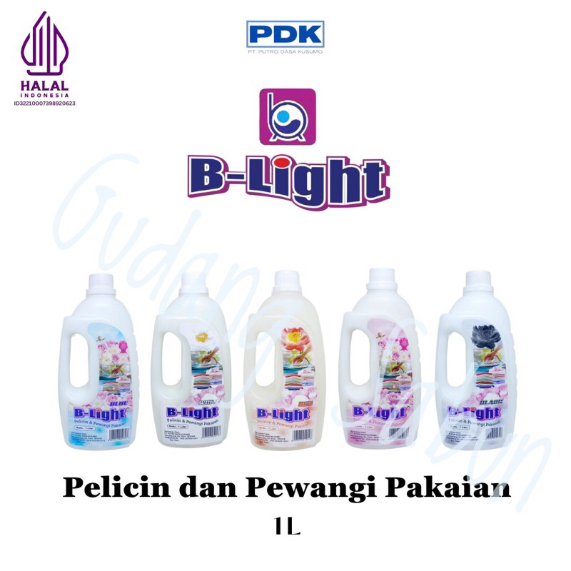 Pelicin & Pewangi Pakaian (Setrika) B-LIGHT - 1L