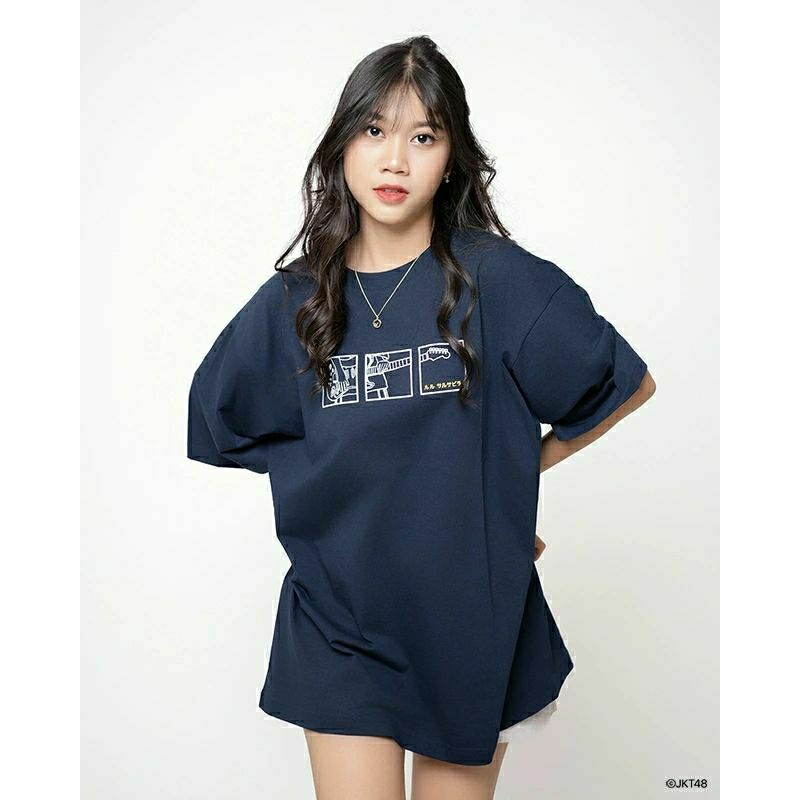 Kaos JKT48 Birthday T-Shirt Lulu 2023 - Navy