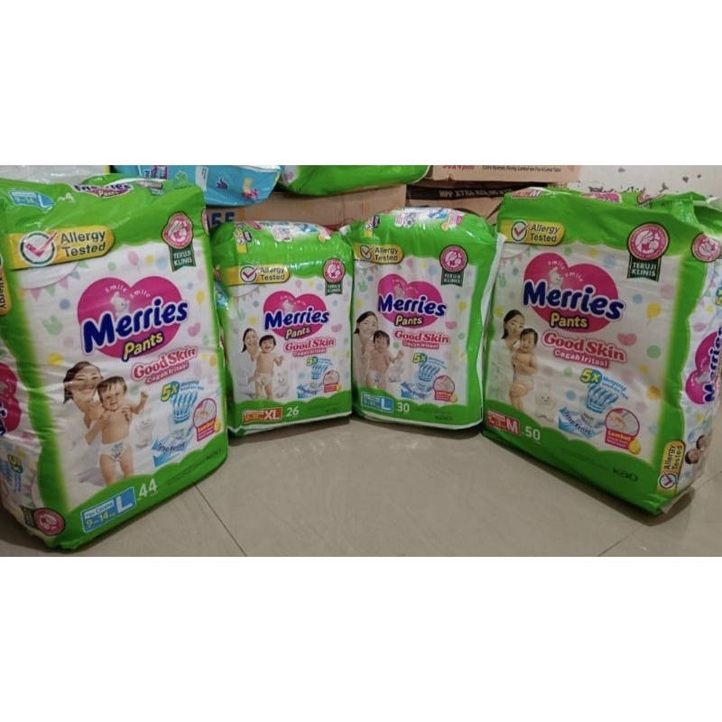 Merries pampers NB-40 /M-34/L-30