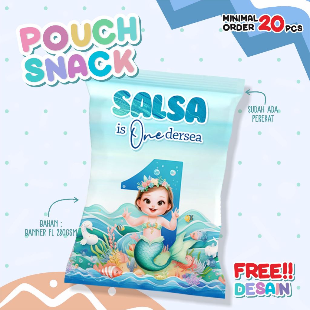 

POUCH SNACK / SNACK BAG / BUNGKUS SNACK CUSTOM