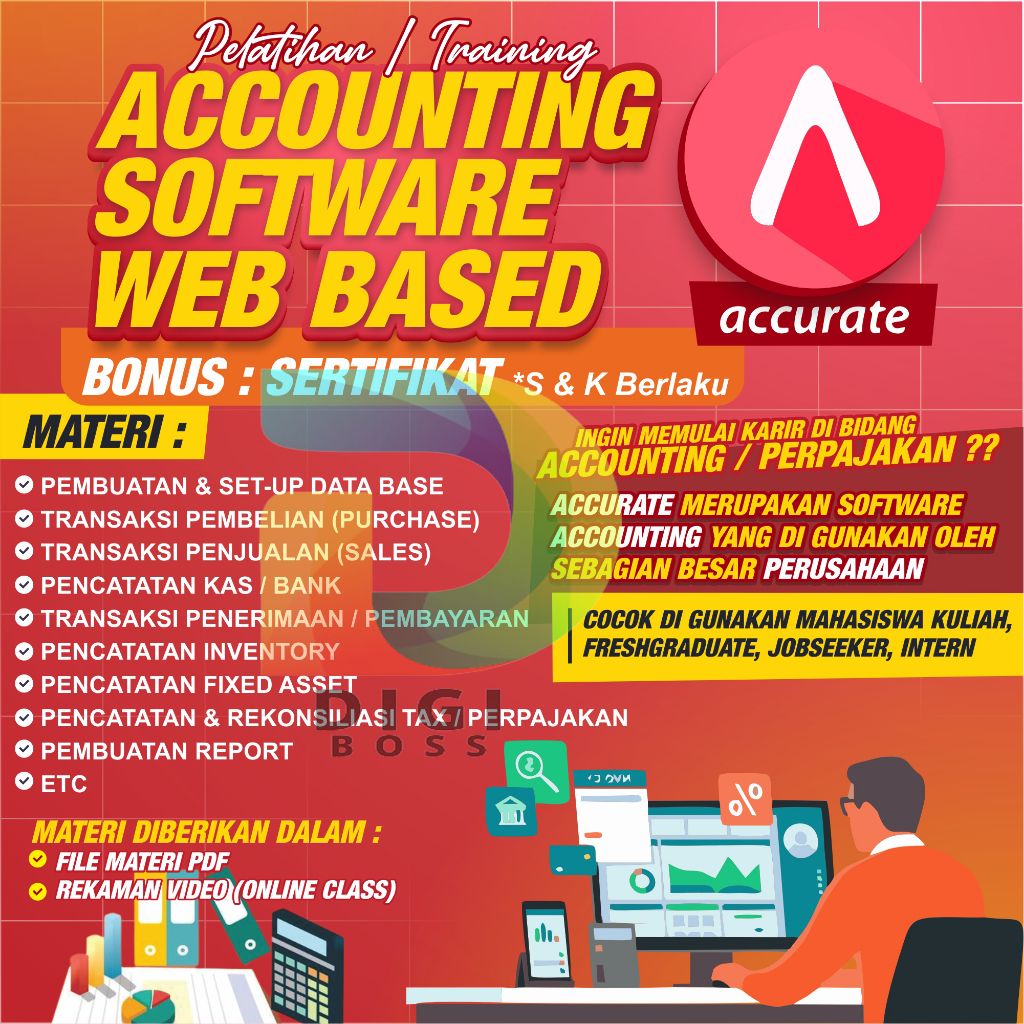 Pelatihan Kilat Software Accurate (5 Jam++)