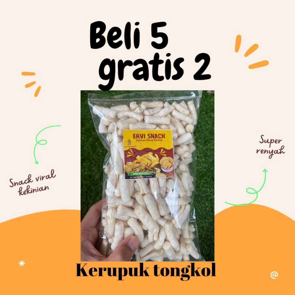 

Krupuk Ikan Tongkol stik Rasa Original