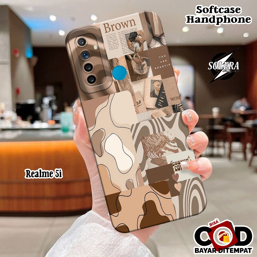 Case Realme 5i Fashion Case Aesthetic Terbaru Silikon Pro Camera Softcase Realme 5i Cover Hp Kesing 