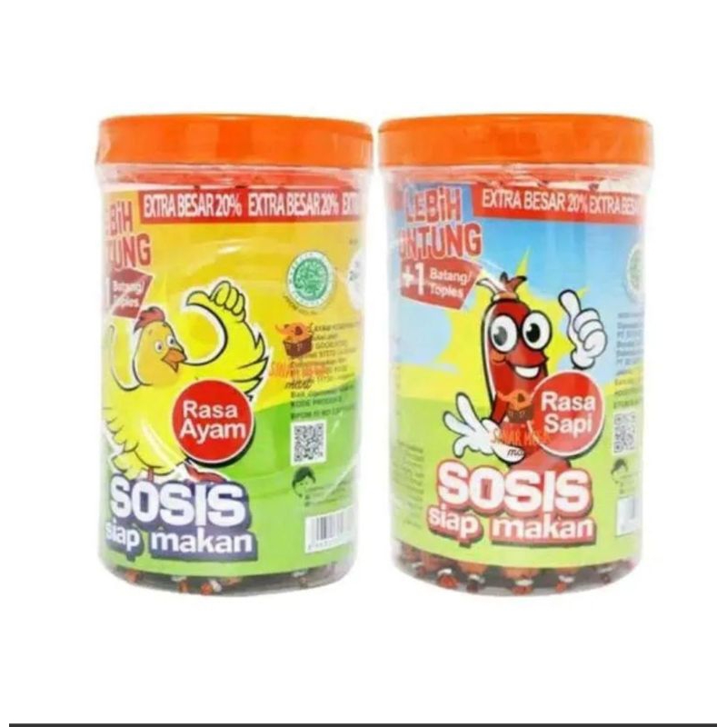 

Sosis So nice Siap makan Ayam&Sapi isi 24+1