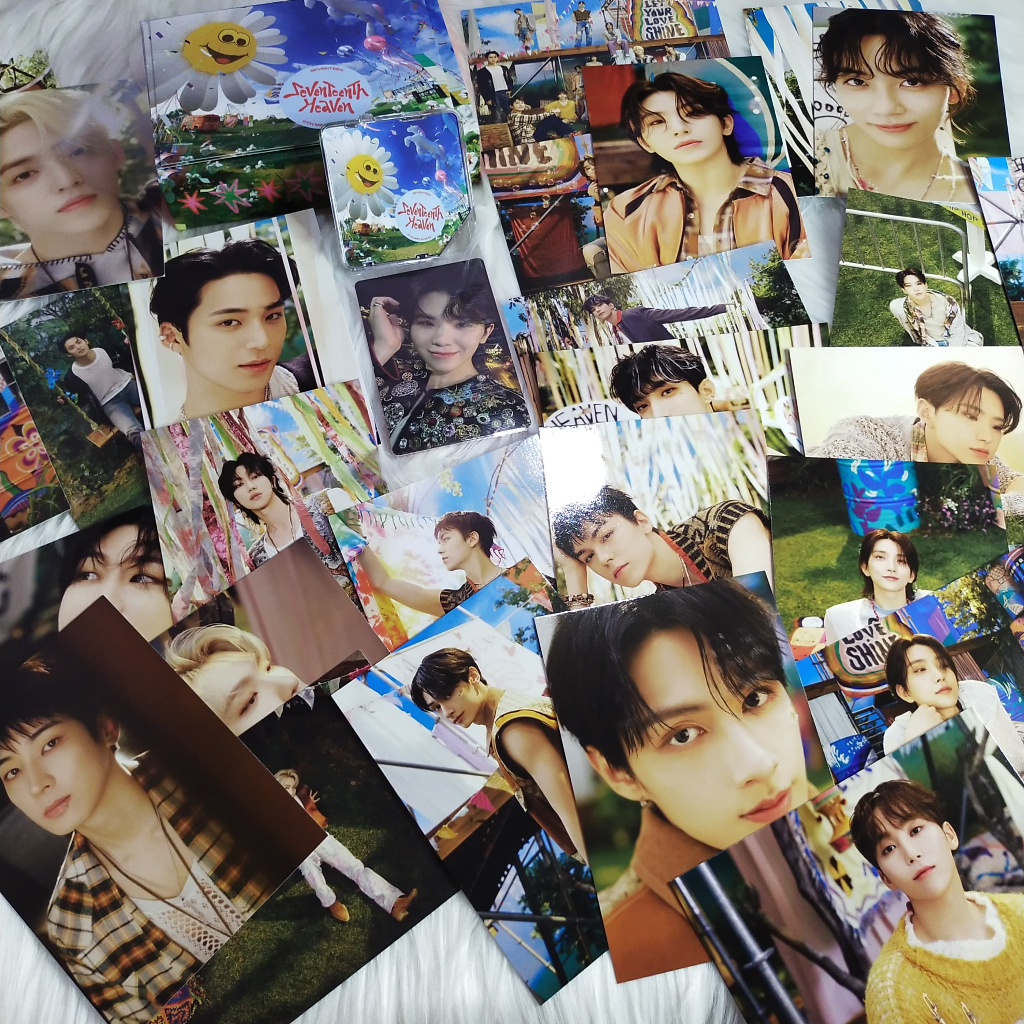 [CnC] READY OFFICIAL SHARING PHOTOCARD PC SEVENTEEN 11th MINI ALBUM SEVENTEENTH HEAVEN (KIT KIHNO VE
