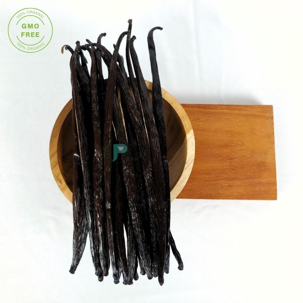 

Vanilla Beans Planifolia gourmet / Vanili kering gourmet grade A 17-20cm