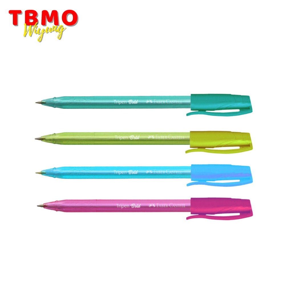 

Faber Castell Bolpen Tripen Bold Mix Color Barrel 54829912 - Pcs