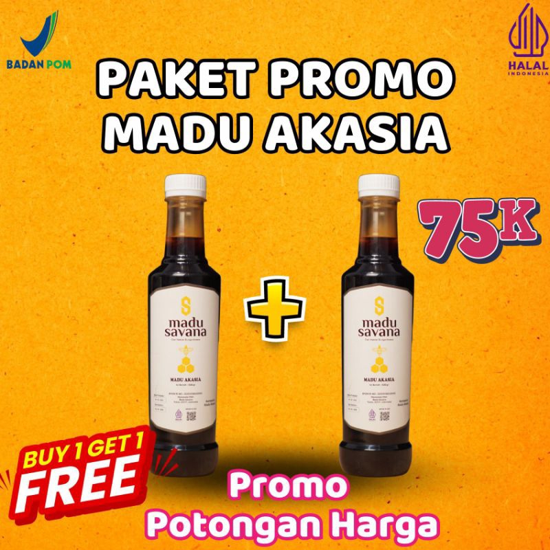 

MADU SAVANA AKASIA SUMATRA BUY 1 GET 1