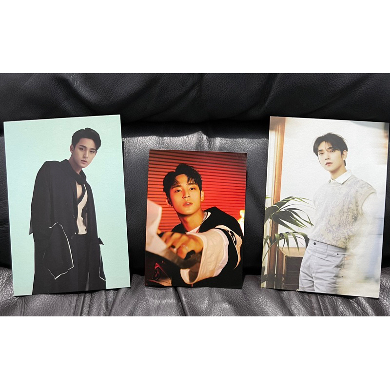 Postcard Joshua Mingyu Seventeen Official Photocard Attacca Your Choice