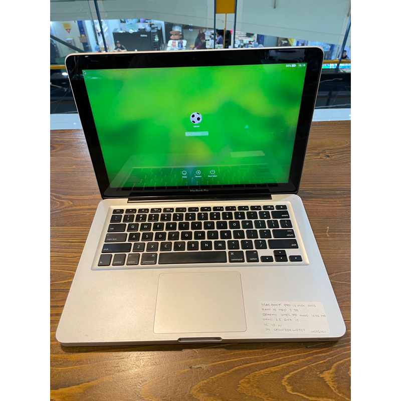 Macbook Pro 13inch Mid 2012