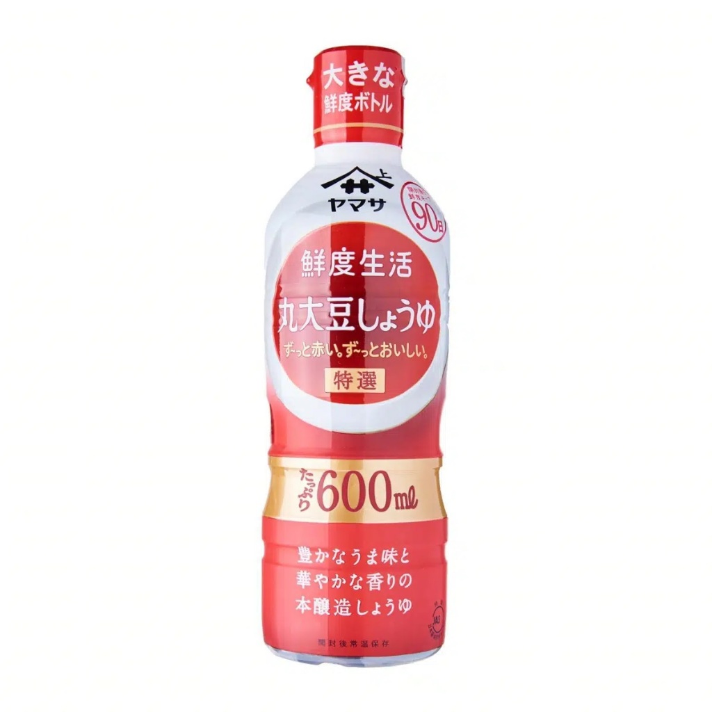 

Yamasa Premium Marudaizu Shoyu Premium Squeeze Bottle 600ml