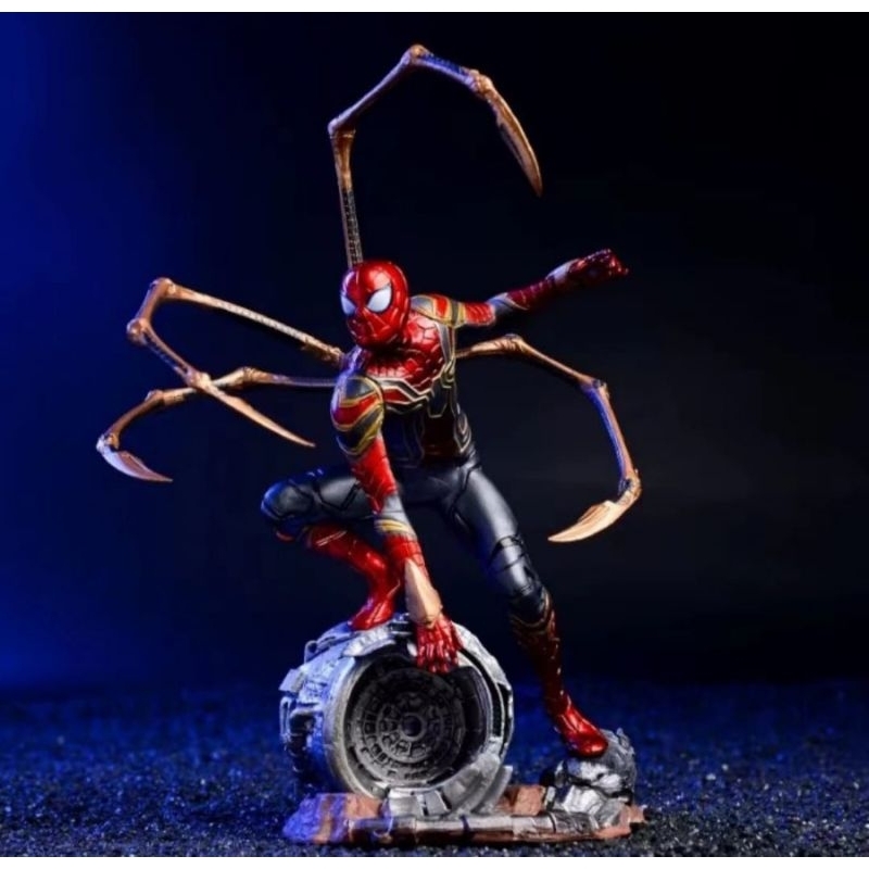 spiderman figure statue ironspider avengers