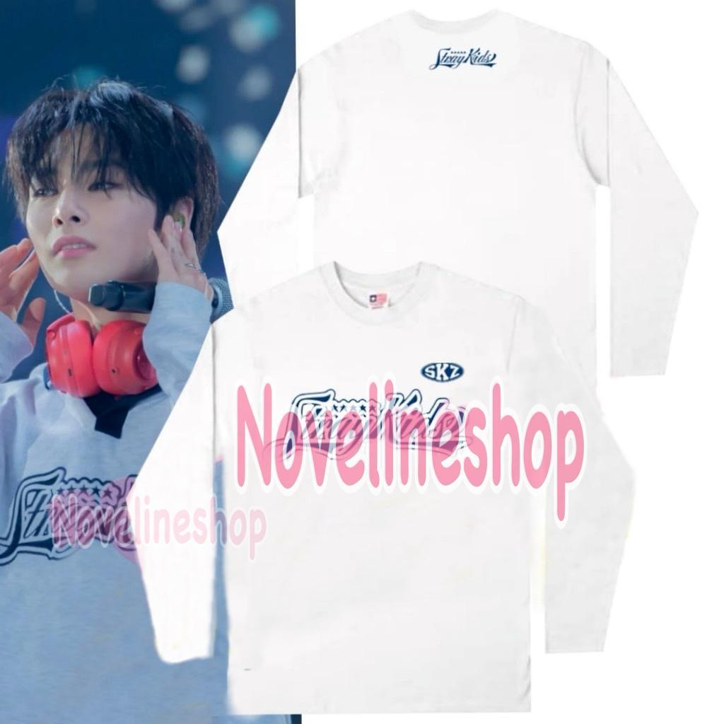 KAOS KOREAN STRAYKIDS 5 STAR UNVEIL TOUR 13 2023 TULISAN BIRU KAOS KATUN