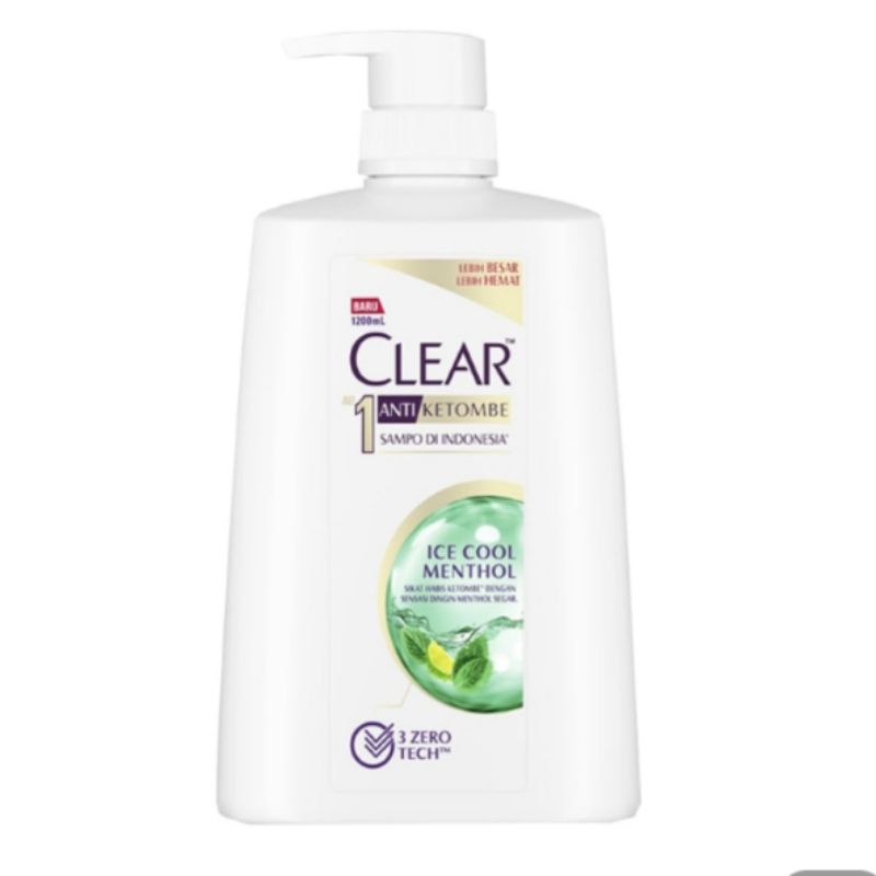 CLEAR Shampoo Anti Dandruff Ice Cool Menthol