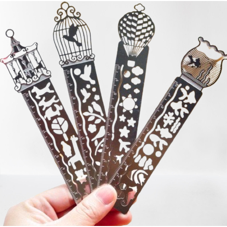 

Penggaris Estetik// pembatas buku 15 cm