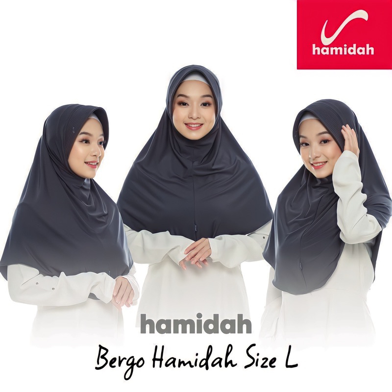 ORI HAMIDAH HIJAB HAMIDAH BERGO SIZE L