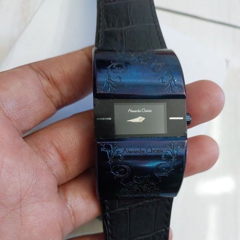 jam tangan cewek original AC Alexandre Christie 2162lh preloved second bekas