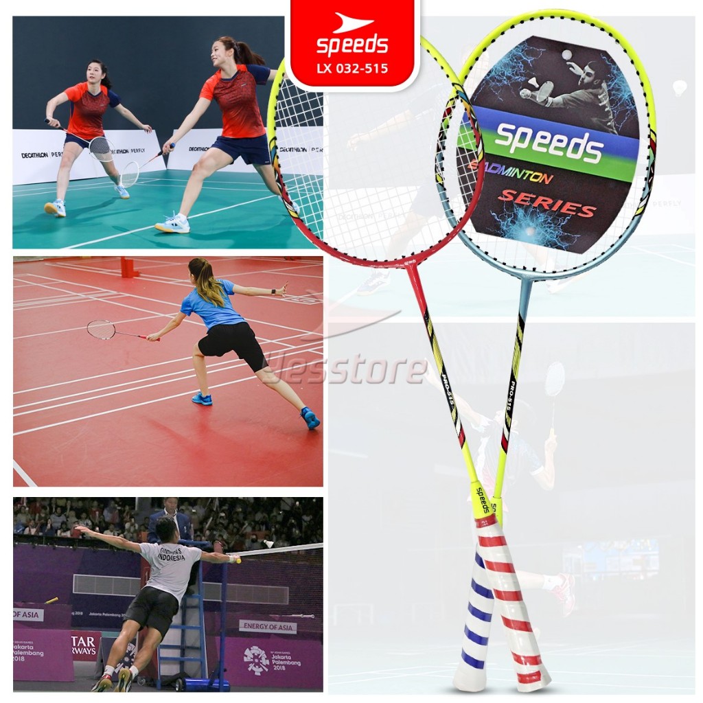 Best Sale Speeds Raket Badminton Bulu Tangkis Olahraga Badminton Racket Badminton Berkualitas Free
