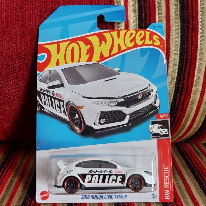 Hot Wheels 2018 Honda Civic Type R