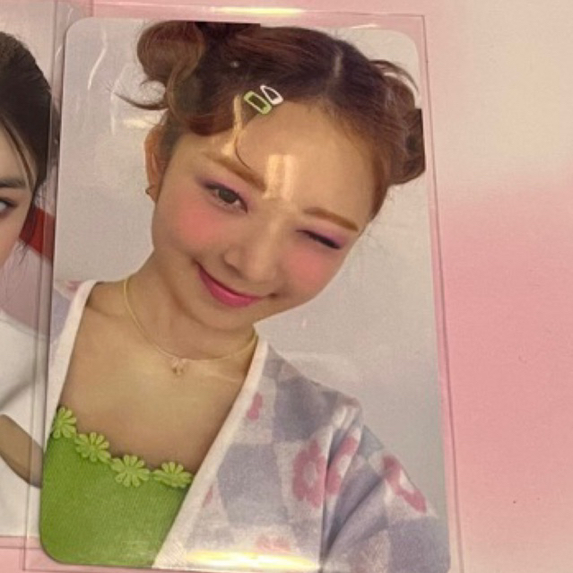 rei peach c photocard ready ina