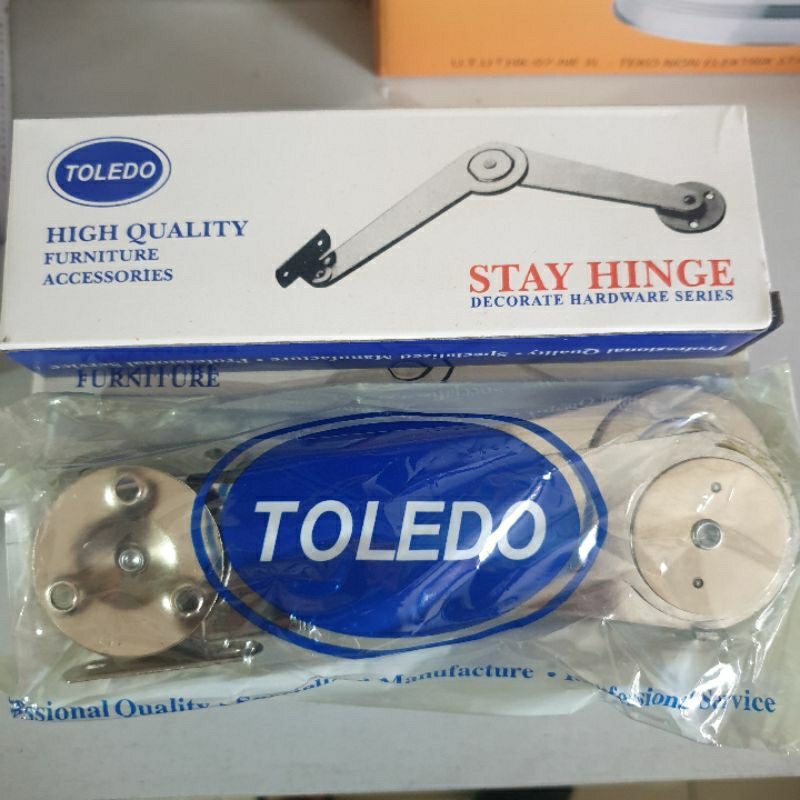 engsel jungkit / jendela / engsel salon toledo 9 inch 9" stainless