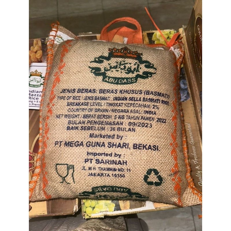 

Beras Basmati Abu dass