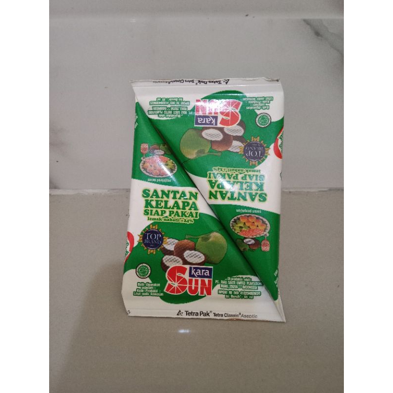 

Santan kelapa kara sun 65 ml