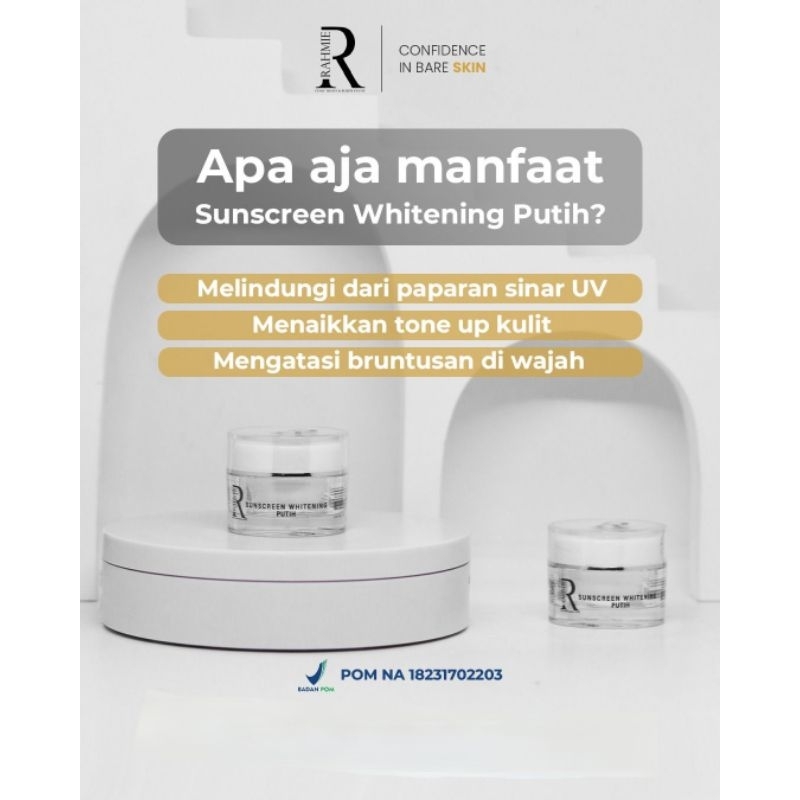 Rahmie Clinic Sunscreen Whitening Putih