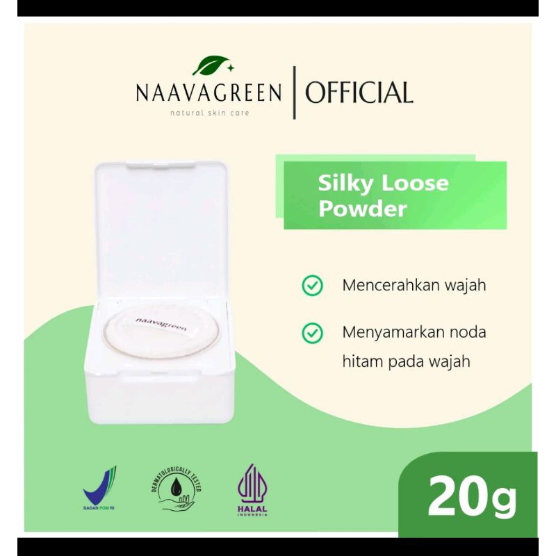 Naavagreen Bedak Tabur Naavagreen Lose Powder
