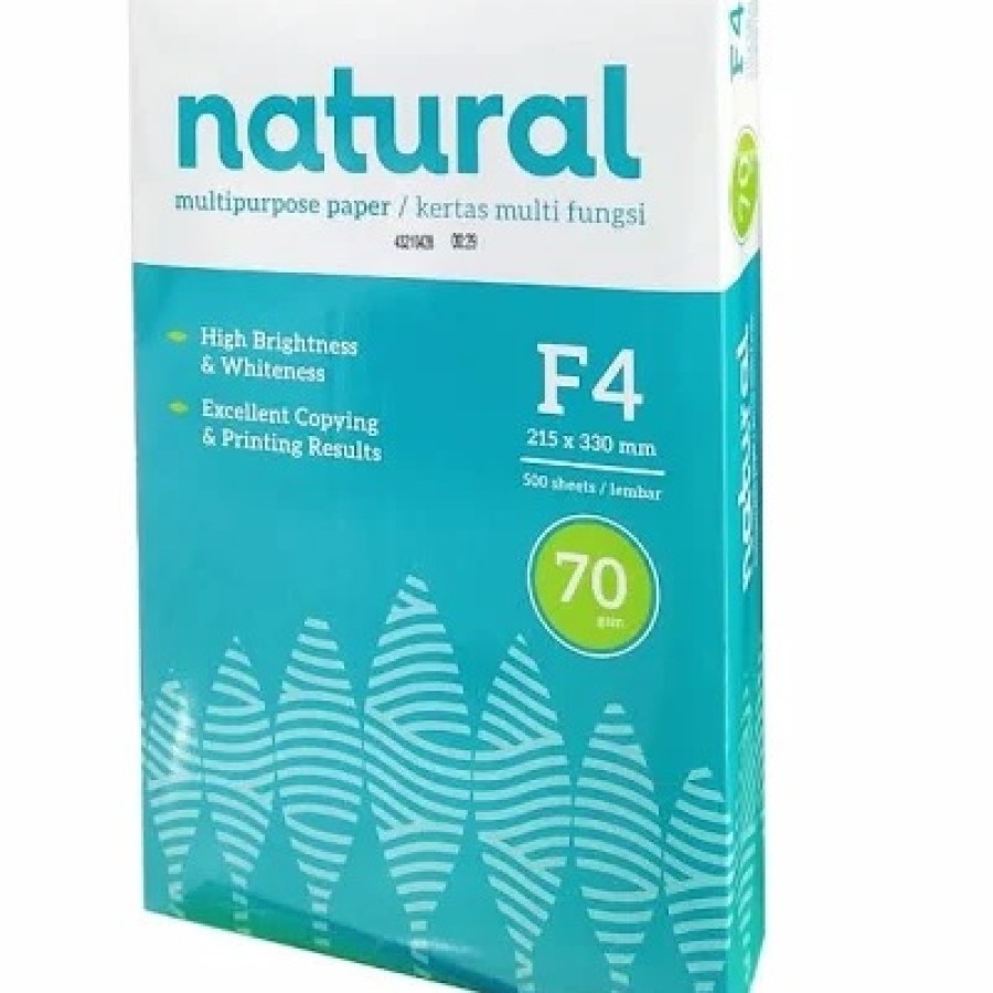 

KERTAS HVS NATURAL 70GSM F4/A4