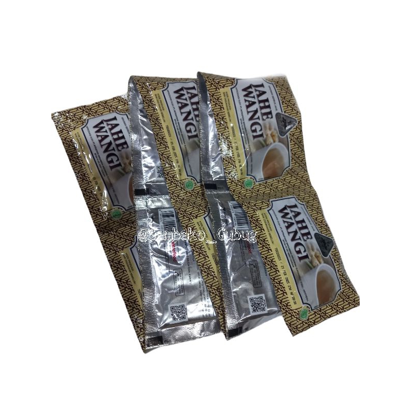 

JAHE WANGI/MINUMAN SERBUK JAHE/1 RENCENG ISI 10 SACHET/21 GR