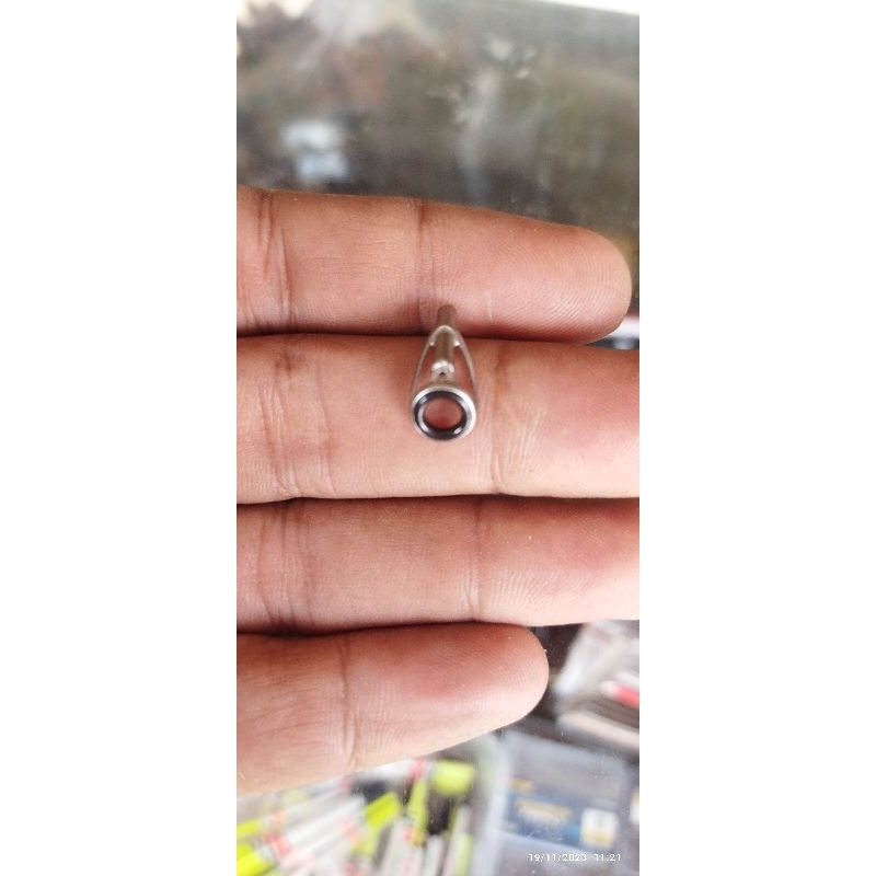 ring guide top / ujung joran fuji