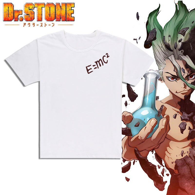 Kaos Anime Dr Stone Senku Semi Cosplay