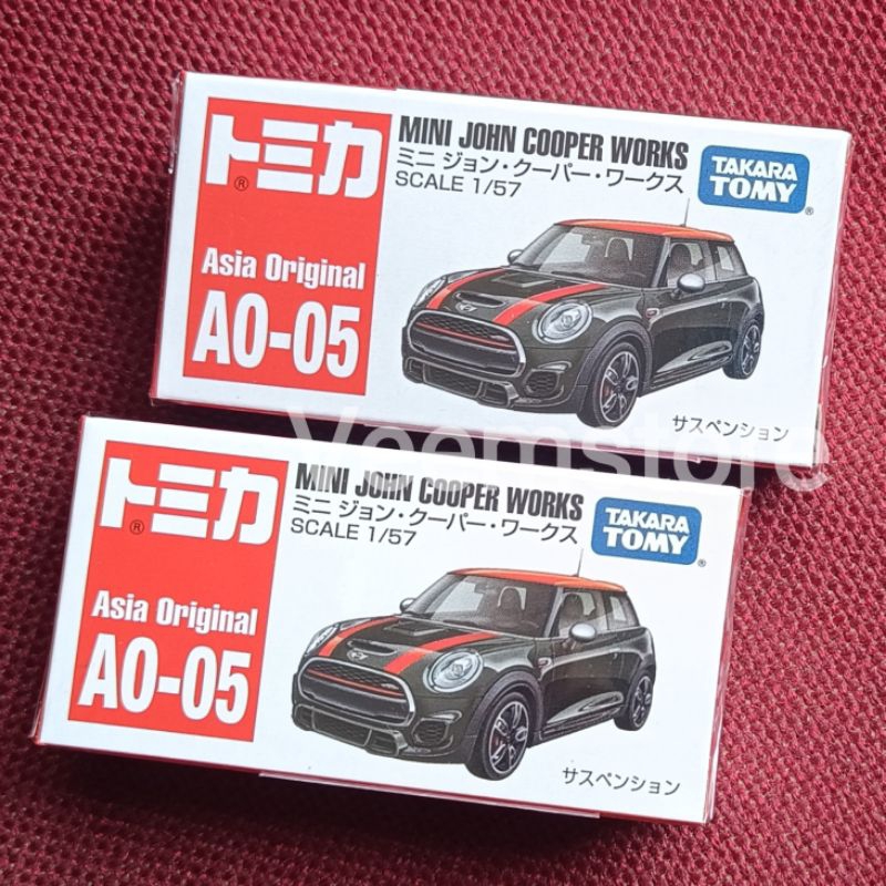 Die Cast 1:57 Mini John Cooper Works [Tomica Asia Original Limited] A0-05