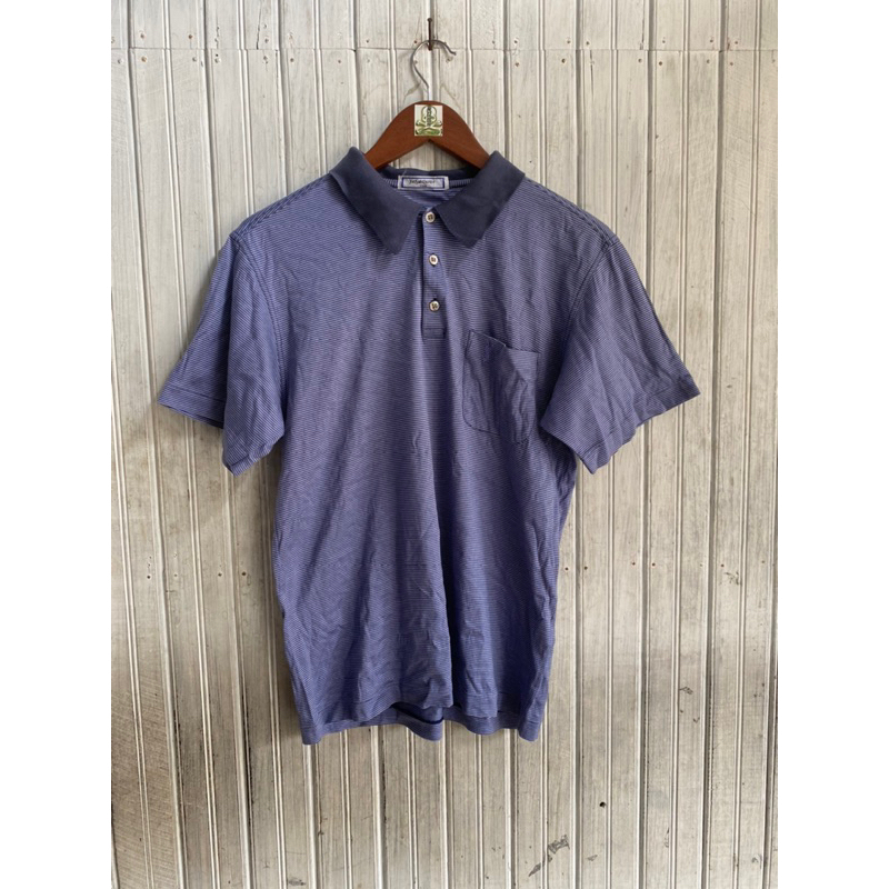 Vtg Polo Shirt Yves Saint Laurent