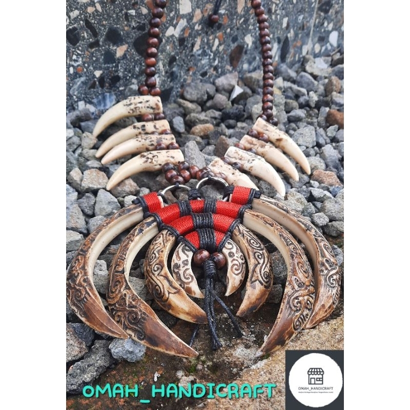 KALUNG TARING BABI KHAS DAYAK