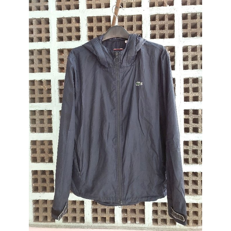 JAKET WINDBREAKER BUAYA LACOSTE JAKET PRIA SECOND