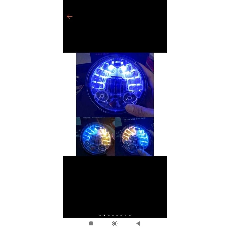 LAMPU DAYMEKER CB LAMPU DAYMAKER 5,75 INCHI 16 LED