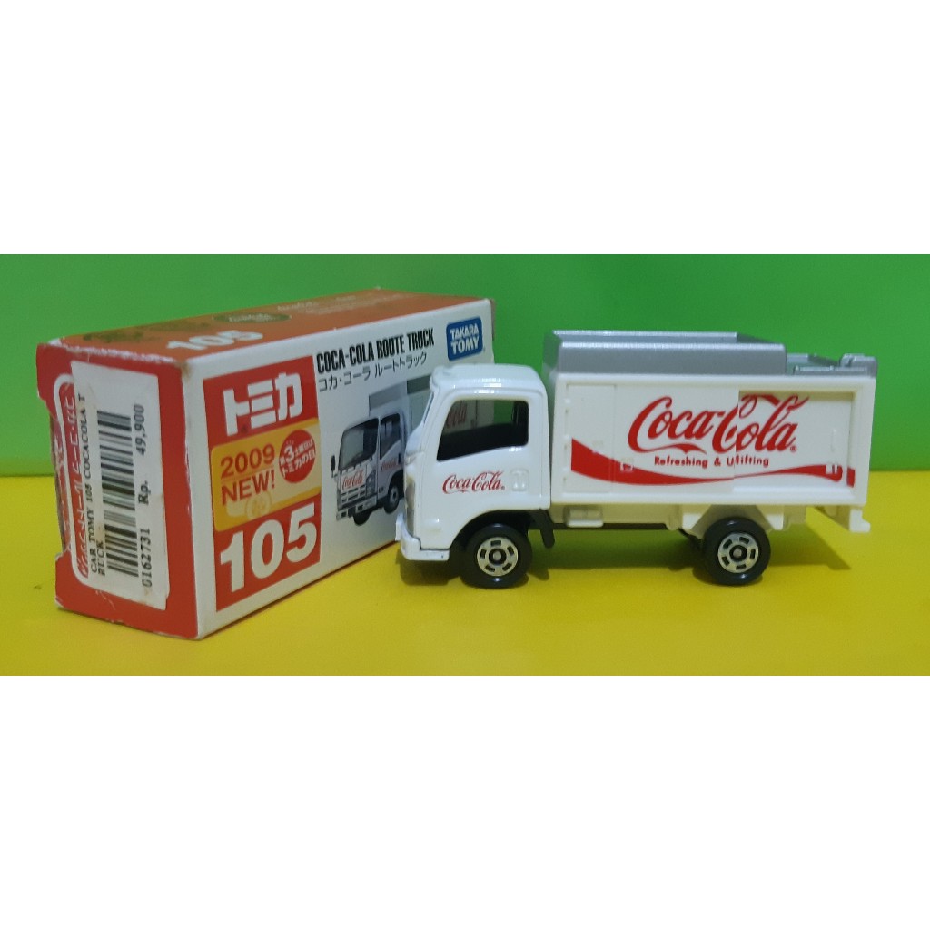 Tomica 105 COCA-COLA ROUTE TRUCK (B)