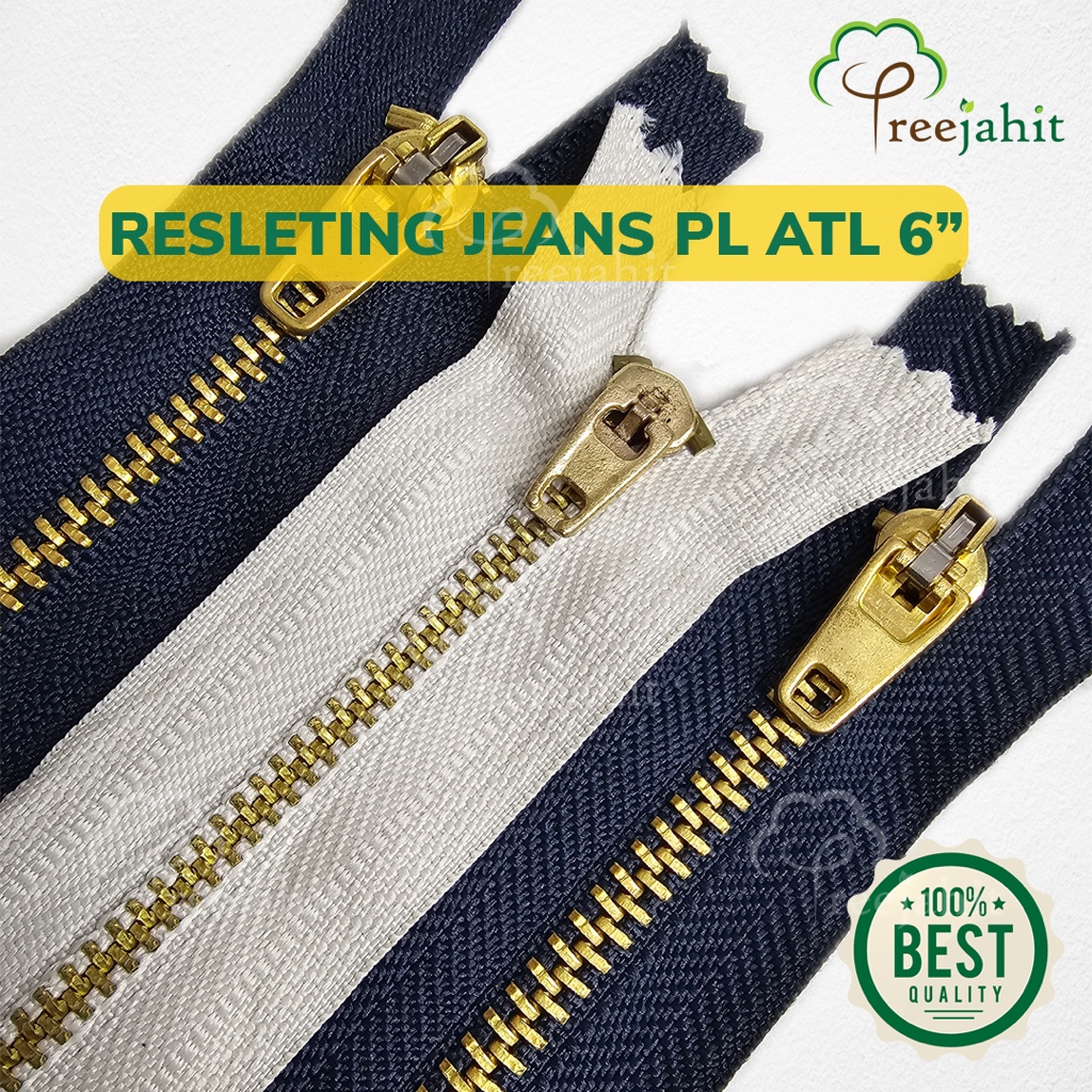 Resleting Jeans 6 inch PL ATL per lusin