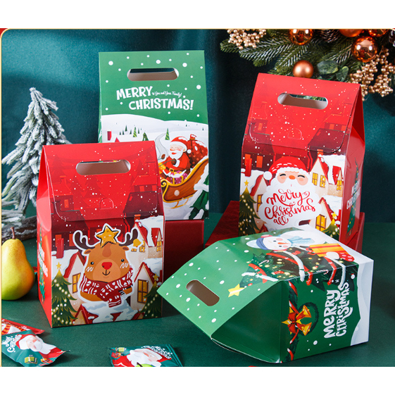 

10x6x15.3cm Christmas Box. Kotak natal. Hampers natal