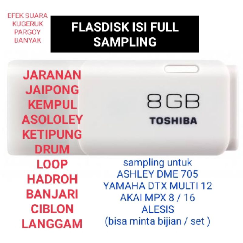 sampling kendang/ sampling ashley/ sampling DTX/ sampling akai mpx 8