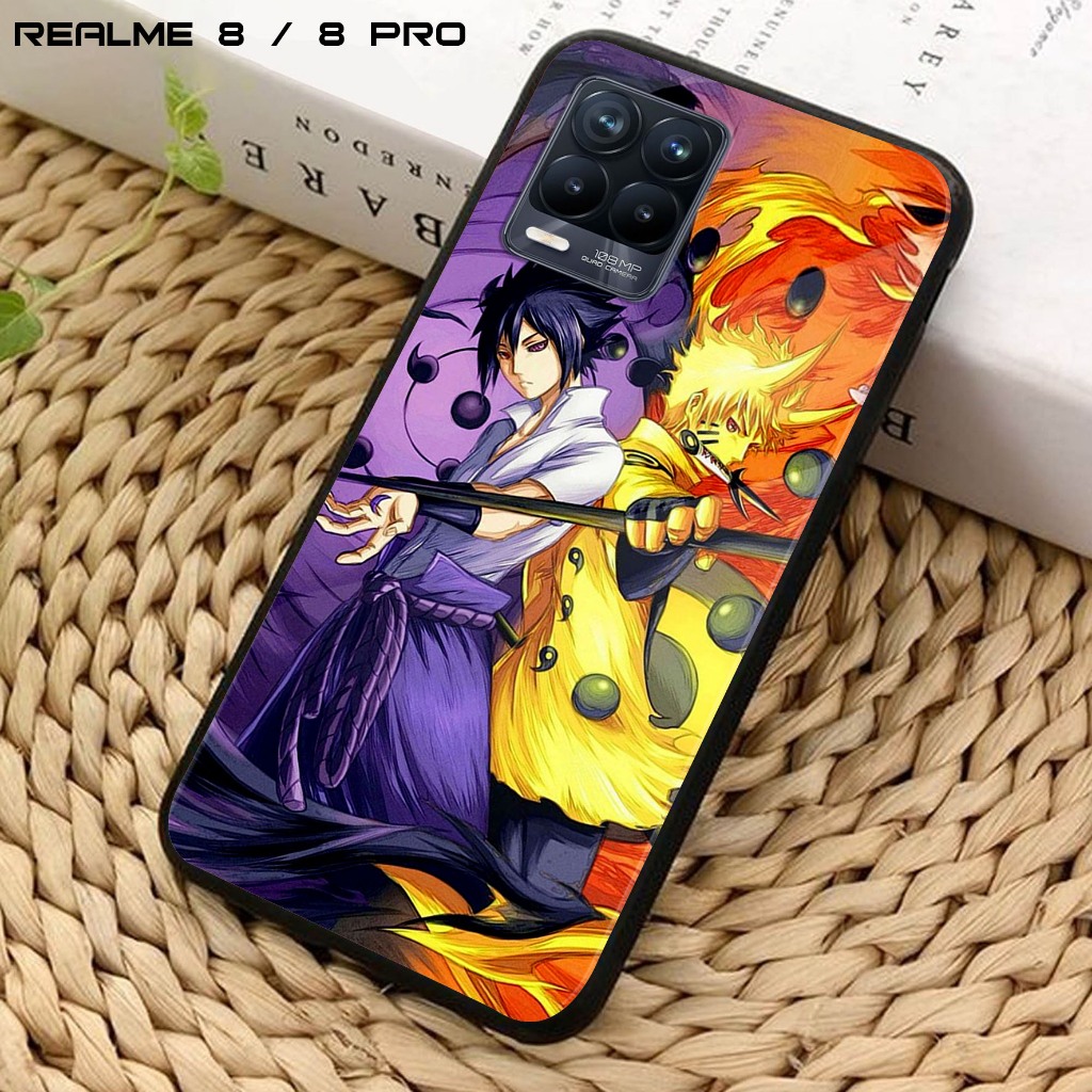 Case REALME 8 / REALME 8 PRO - Casing Hp Realme 8 / Realme 8 PRO ( ANIME NARUTO ) Case 2D Premium Gl
