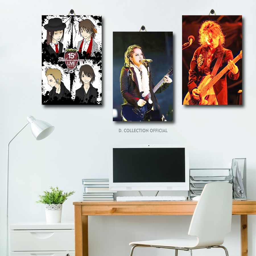 Poster Kayu Band L Arc En Ciel 20X30 | Dekorasi Kamar Band Larc En Ciel | Foto Anak | Bingkai Foto M