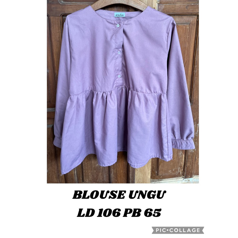 BLOUSE UNGU