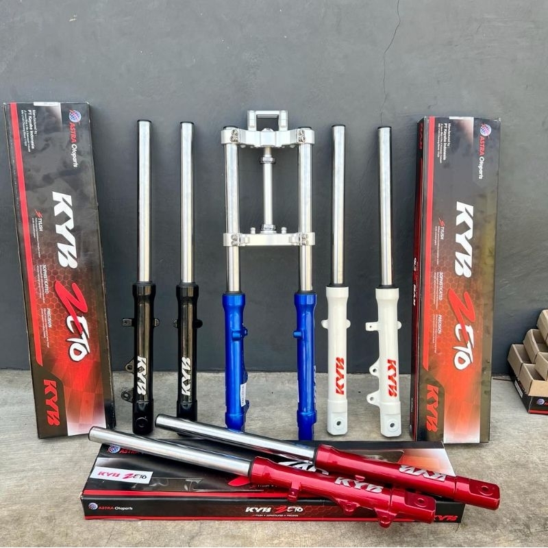 shock skok Depan KYB ZETO VIXION AS 33 Set Segitiga NINJA cnc pnp honda cb gl mp tiger