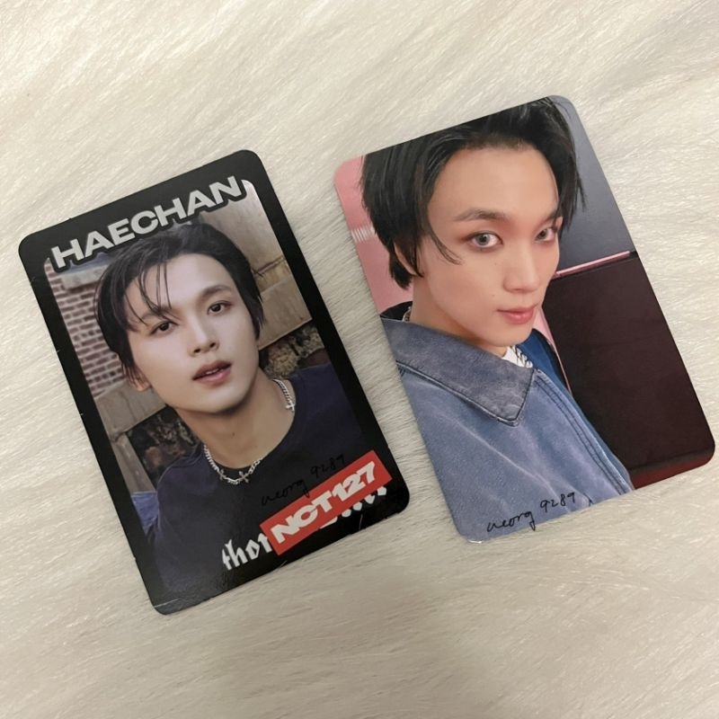 NCT 127 Haechan TC Ay-yo concept black , pair ayyo soundwave