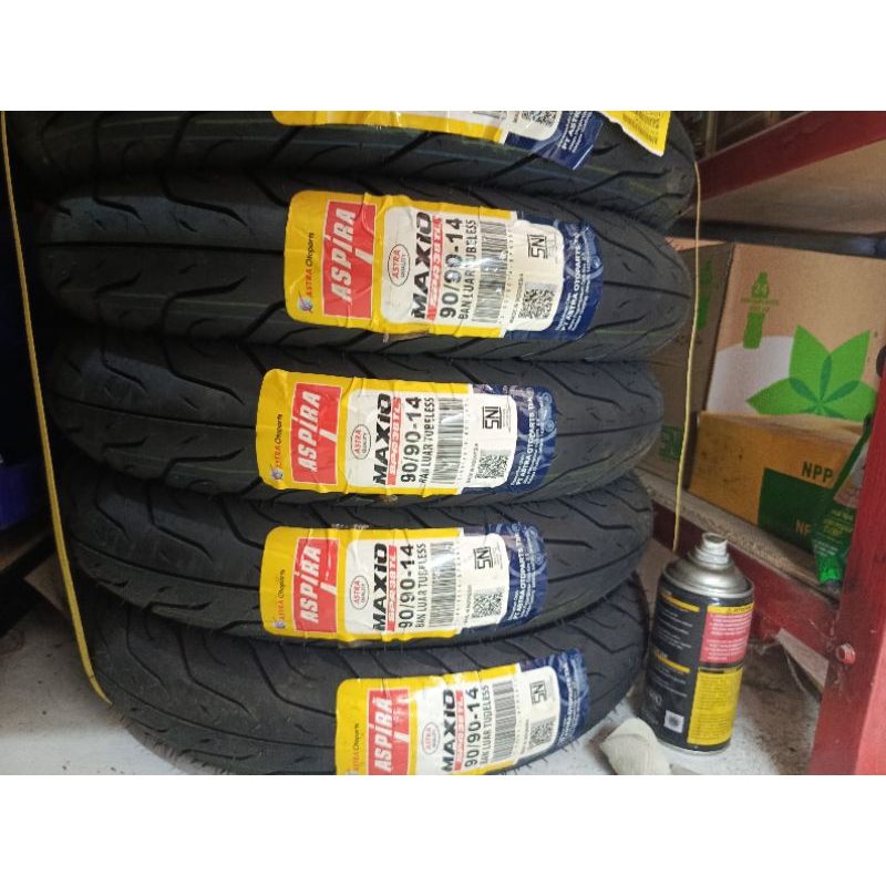BAN LUAR ASPIRA MAXIO SPR 38 90/90-14