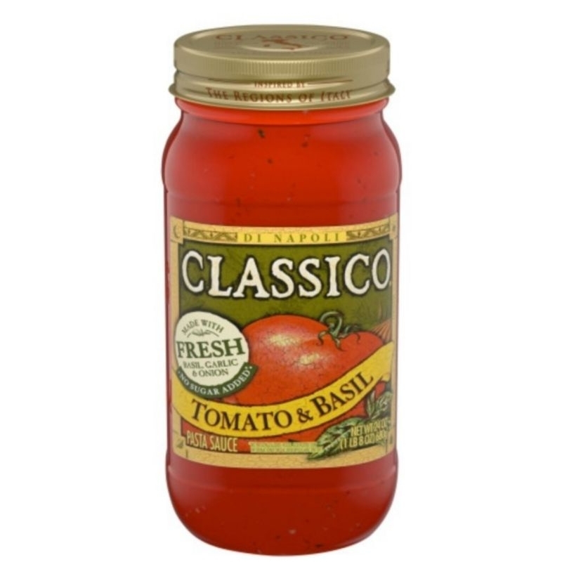 

Classico Tomato & Basil Pasta Sauce, 24 Oz Jar