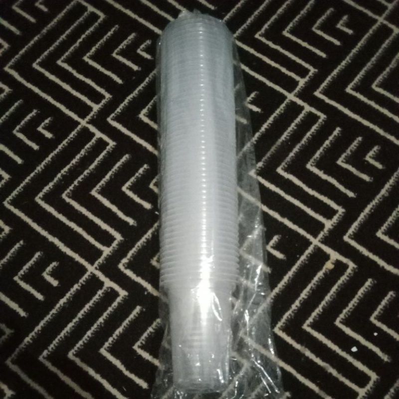 Starindo Oval 14 Oz / Gelas Cup Starindo Oval Praktis